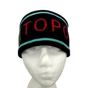 TOPO Designs Adult One Size Ear Warmer Knit Fleece Lined Logo Headband